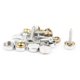 thumbnail image 2 of Clavos de montaje de espejo Unique Bargains 12mm Tornillo Tapas Plateado Tono 9 Piezas, 2 of 2