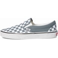 thumbnail image 5 of VANS U CLASSIC SLIP-ON UNISEX SNEAKERS - GREY - Theory Checkerboard Stormy Weather / Men 5 / Women 6.5 / Medium, 5 of 7