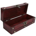 thumbnail image 4 of Caja de Madera de Imitación Vintage, Caja de Almacenamiento de Madera de Imitación, Caja de Almacenamiento Vintage, Organizador de Adornos de Joyería de Estilo, 4 of 7