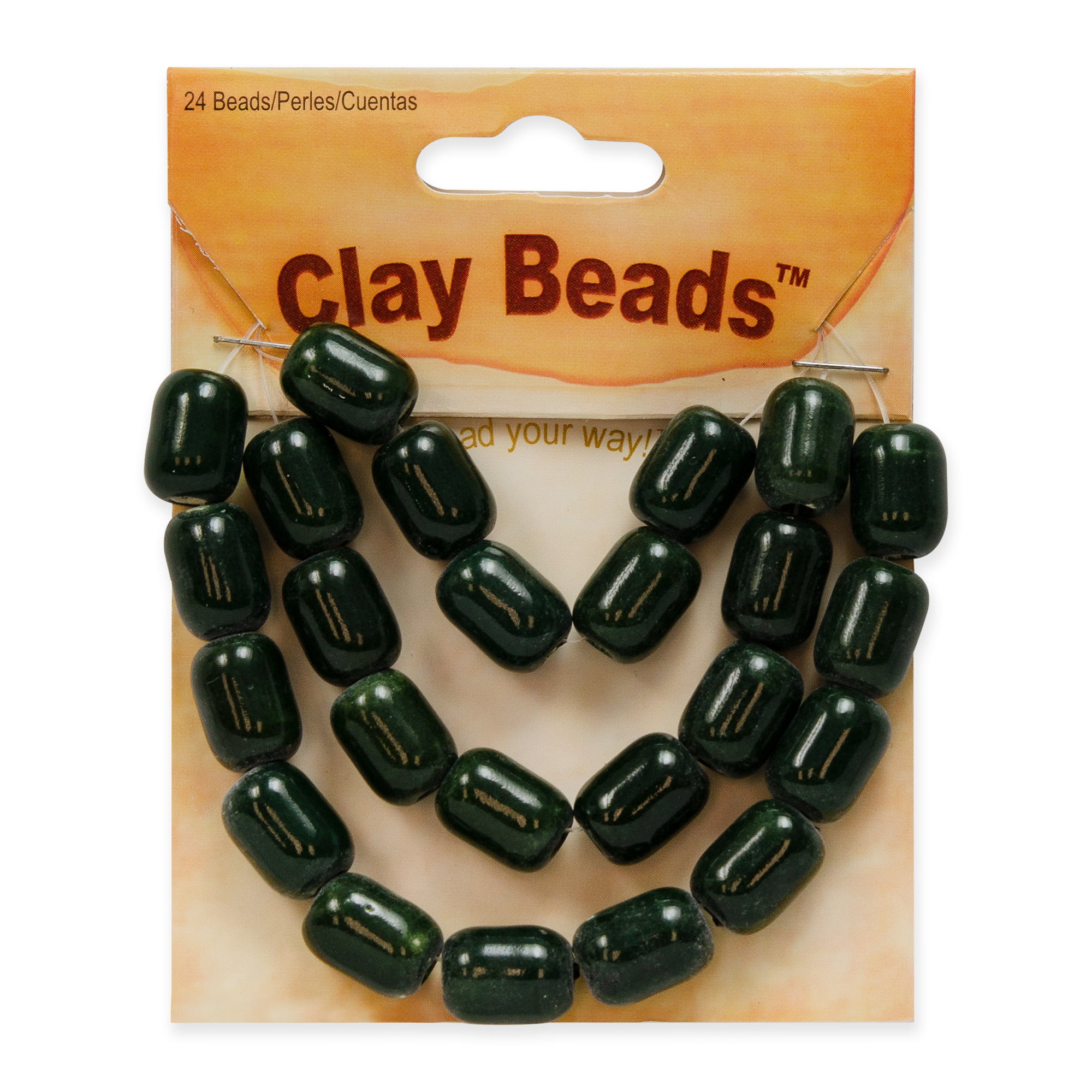 Expo Int'l Clay Beads Pack of 24 