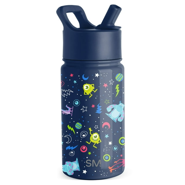 Botella de agua sencilla y moderna de Disney Pixar Monsters Inc. 414 ml
