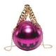 thumbnail image 3 of Bolso Calabaza Halloween para Mujer Hombro PU Novedad () Naranja, 3 of 8
