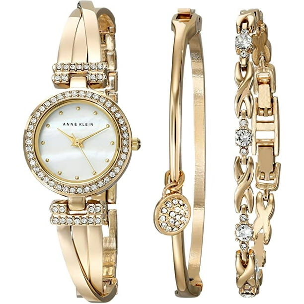 Reloj anne klein con cristales swarovski sale