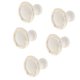 thumbnail image 1 of Blesiya - Perilla para de 5 piezas con torllos, blanca Gloria Perilla del gabinete Manija del armario, 1 of 9