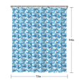 thumbnail image 5 of Pink Butterfly Geometric Pattern Shower Curtain 72"x84" ,Bathroom Decorative Shower Curtains Set with 12 Hooks,Modern Waterproof Washable Shower Curtain, 5 of 6