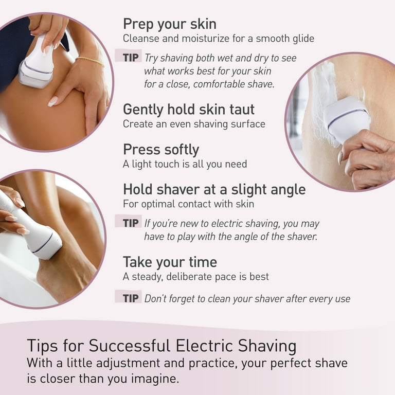 Panasonic 3-Blade Electric Shaver for Women with Pop-up Panasonic 3-Blade Electric Shaver for Women with Pop-up