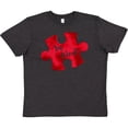 thumbnail image 3 of Inktastic Autism Awareness Be Kind Red Puzzle Piece Youth T-Shirt, 3 of 5