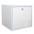 thumbnail image 2 of Buro Flotante Recamara Mdf Luz Led Ensamblado Blanco, 2 of 7