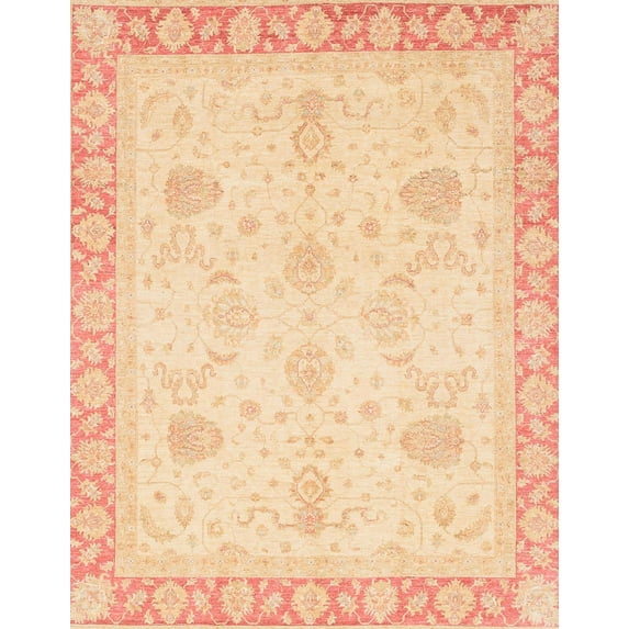 Ahgly Company Indoor Rectangle Abstract Brown Gold Abstract Area Rugs, 6' x 9'