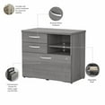thumbnail image 6 of Studio C Office Storage Cabinet with Drawers in Platinum Gray - Engineered Wood, 6 of 7