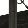 thumbnail image 3 of vidaXL 3-Tier Bookcase Black 60x30x80 cm Solid Mango Wood, 3 of 5
