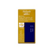 Refresh Optive Mega-3 Lubricant Eye Drops Preservative-Free 0.01 fl oz, 30 Vials - 2 Pack (Packaging may vary)