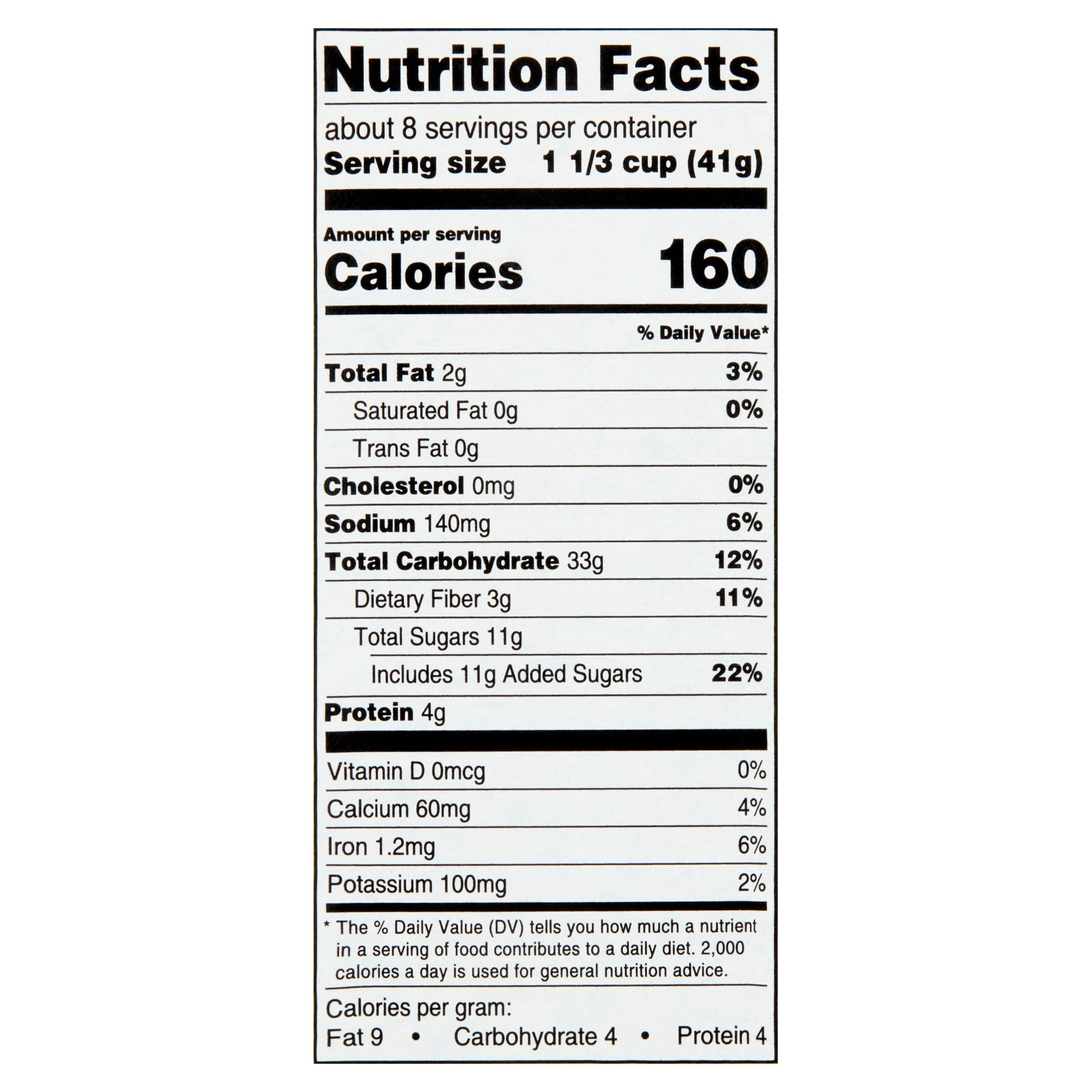 Great Value Organic Honey Nut O's Breakfast Cereal, 12.25 oz
