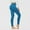 Blue, variant on Zorckvet Athletic Leggings for Women Tummy Control Stretch Workout Yoga Womens Leggings