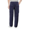 thumbnail image 2 of Men's Drawstring Fleece Lined Athletic Sport Fitness Gym Jogger Sweat Pants (Navy, 4XL), 2 of 3