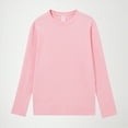 thumbnail image 5 of Towmus Women's Classic Fit Long Sleeve Crew Neck Solid Color Long Sleeved Base T Shirt, 5 of 6