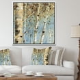 thumbnail image 2 of Designart ' White Birch Forest I ' Modern Farmhouse Framed Canvas, 2 of 3