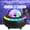 Black, variant on Star Projector Lamp with Bluetooth Speaker, Wuztai USB Powered Night Light Projector, Remote Control Mood Light for Bedroom Ceiling Wall Projection, White