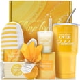 thumbnail image 1 of Set de regalo para mujer, 8 piezas, cestas de regalo para el cuerpo y el baño para mujer, ideas de regalos de vainilla para el cuidado personal, regalos de cumpleaños para mujeres, ideas de regalos ún, 1 of 5