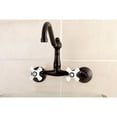thumbnail image 2 of Grifo de Cocina Kingston Brass KS3225PX Bronce Ajustable de 15 cm, 2 of 3