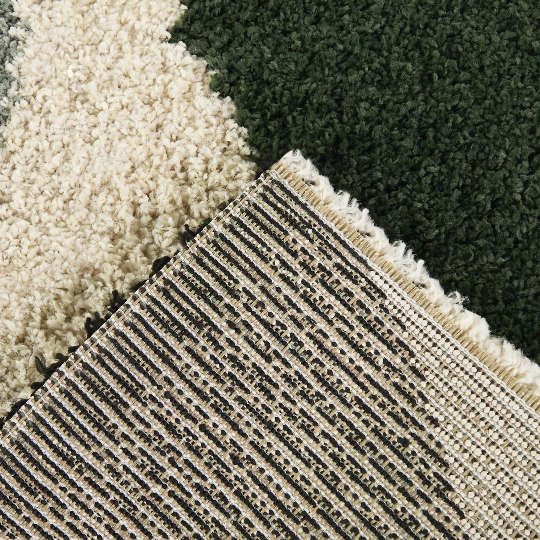 Balta Dalton Modern Geometric Area Rug 5'3" x 7' - Cream
