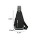 thumbnail image 3 of Ganfancp Bolsa de Pecho, Bolso Cruzado de Los Hombres, Bolso de Hombro Ocasional, Bolso Cruzado Coreano de Los Hombres de Los Deportes Ligeros, Pequeña Mochila Al Aire Libre, Bolso Colgante, Etiqueta, 3 of 6