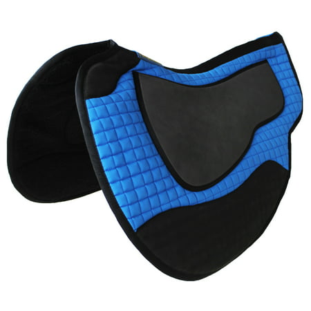 Horse SADDLE PAD Western Quilted Endurance Barrel Contoured (Best Western Saddle Pad For High Withered Horse)