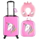thumbnail image 1 of Conjunto de Equipaje Sanwuta Unicornio para Niños 4 Piezas Viajes Niñas Niños Rosa, 1 of 8