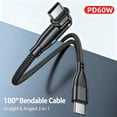 thumbnail image 3 of Fast Charger USB C Cable 6.6ft, 60W USB C to USB C Cable Fast Charging Type C Charger Cord Compatible with iPhone 17/16/15 Pro Plus Max, iPad, Galaxy S26/S25, Laptop and More, Red, 3 of 7