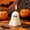 A, variant on Halloween Ghost Candle Spooky Cute White Wax Ghost Figurine Decorative Pillar Candle for Halloween Party Tabletop Centerpiece Home Mantel Shelf and Indoor Holiday Decor