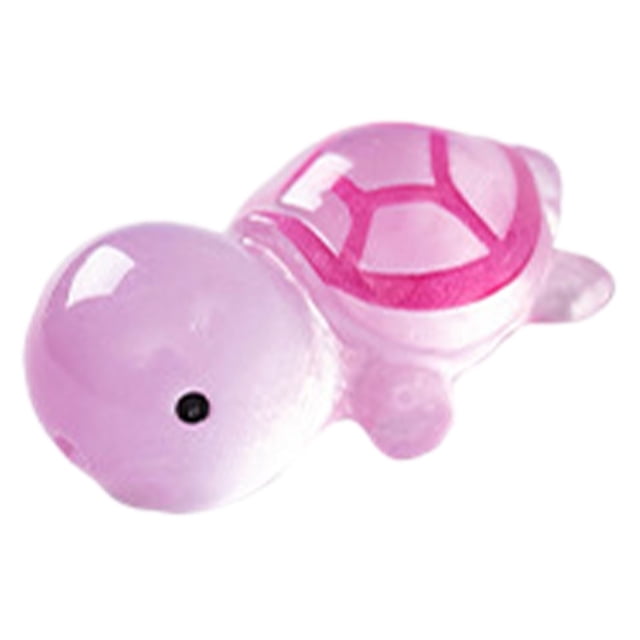 Mini Tortue Jouets Canards Miniatures Tortue de Mer Bonsaï Tortue Mini Tortue Décoration Statue de Tortue Figurine Miniature Doublures Miniatures Tortues Résine Colorée
