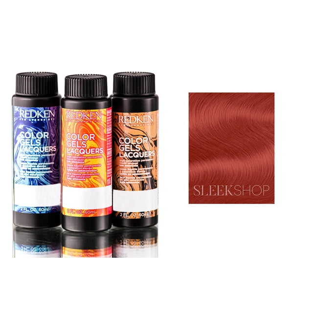 Esmalte de uñas Redken Color Gel Lacquers Flame 7RR 7.66