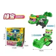 thumbnail image 3 of Figuras de acción de deformación de dinosaurios combinadas Gogo Dino Engineering Vehicle Team Mecha Gogoking Robot Transform 5 en 1 LUCKY Toys, 3 of 5
