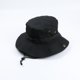 thumbnail image 1 of Sombrero de pescador para hombre, sombrero de verano para sombrilla, sombrero de protección solar para montañismo al aire libre, sombrero informal de jungla monocromático con borde redondo para hombre, 1 of 6