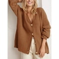 thumbnail image 7 of Popular Solid Color Cardigan Sweater Coat For Women, 7 of 7