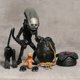 thumbnail image 2 of Mezco Toyz Mezco Designer Series MDS Alien 1979 Deluxe Alien PVC Action Figure Model Toy Collection Christmas Gift Doll heqiyong LED, 2 of 2