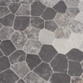 thumbnail image 3 of 2â€™ x 13â€™ Beige Cobblestone Pattern Runner Rug, 3 of 5