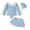 1-Light Blue365, variant on Kiijoy Baby Girls UPF 50 Long Sleeve Rash Guard Skirt Hat Swimsuit, 3-Piece, Sizes 12-18 Months