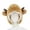 Light tan, variant on Warm Elk Print Trapper Hat With EarFlaps For Autumn Winter Outdoor Activity Warm