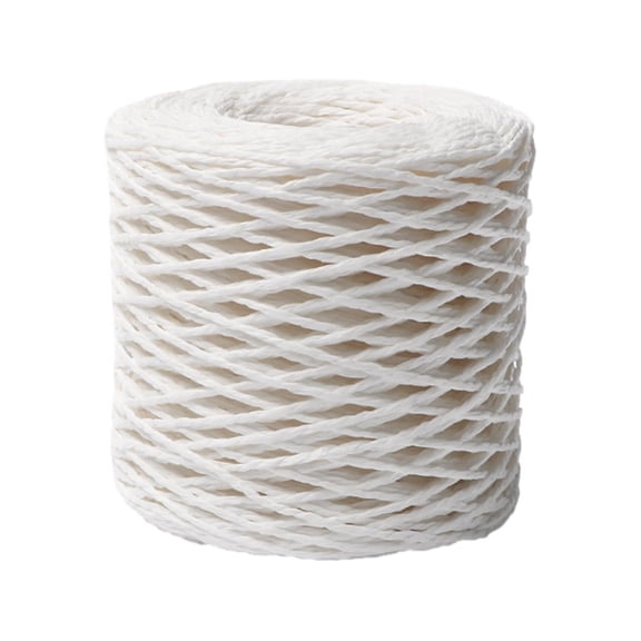 Promotion Sale! a Needleware Raffia for Crafts 150M Natural Raffia Yarn Raffia Yarn for Crocheting Raffia Paper Ribbon Natural Raffia Spool for Making Beach Bags Gift Wrapping Decorations Features: