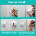 thumbnail image 5 of DIY.STORE 4 Packs Fridge Locks, Children Safety Refrigerator Locks with Keys for Drawer/Fridge/Freezer/Cupboard(White), 5 of 8