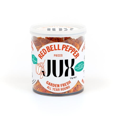 JUX Food Red Bell Pepper 25g, British Import (Pack of 3)
