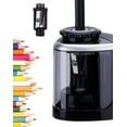 thumbnail image 4 of Electric Pencil Sharpener, Child Friendly Electric and Battery Operated Pencil Sharpener Cordless Automated Pencil Sharpener for School, Home, Office, 4 of 5