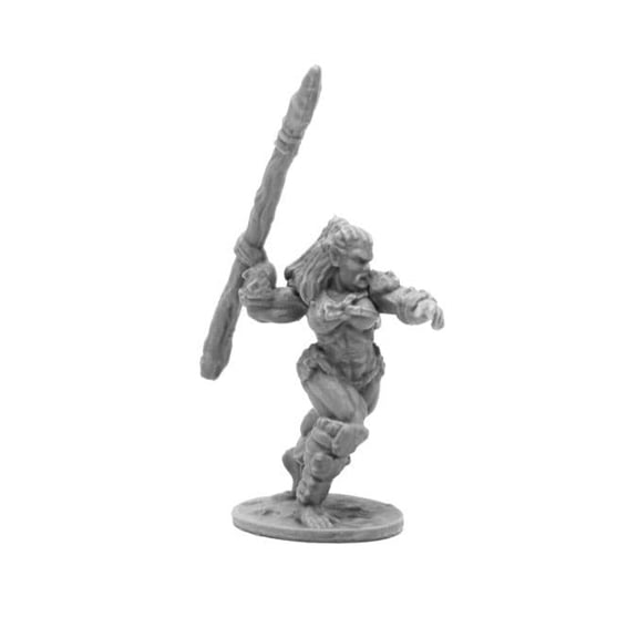 Reaper Bones Black: Jade Fire Spearman