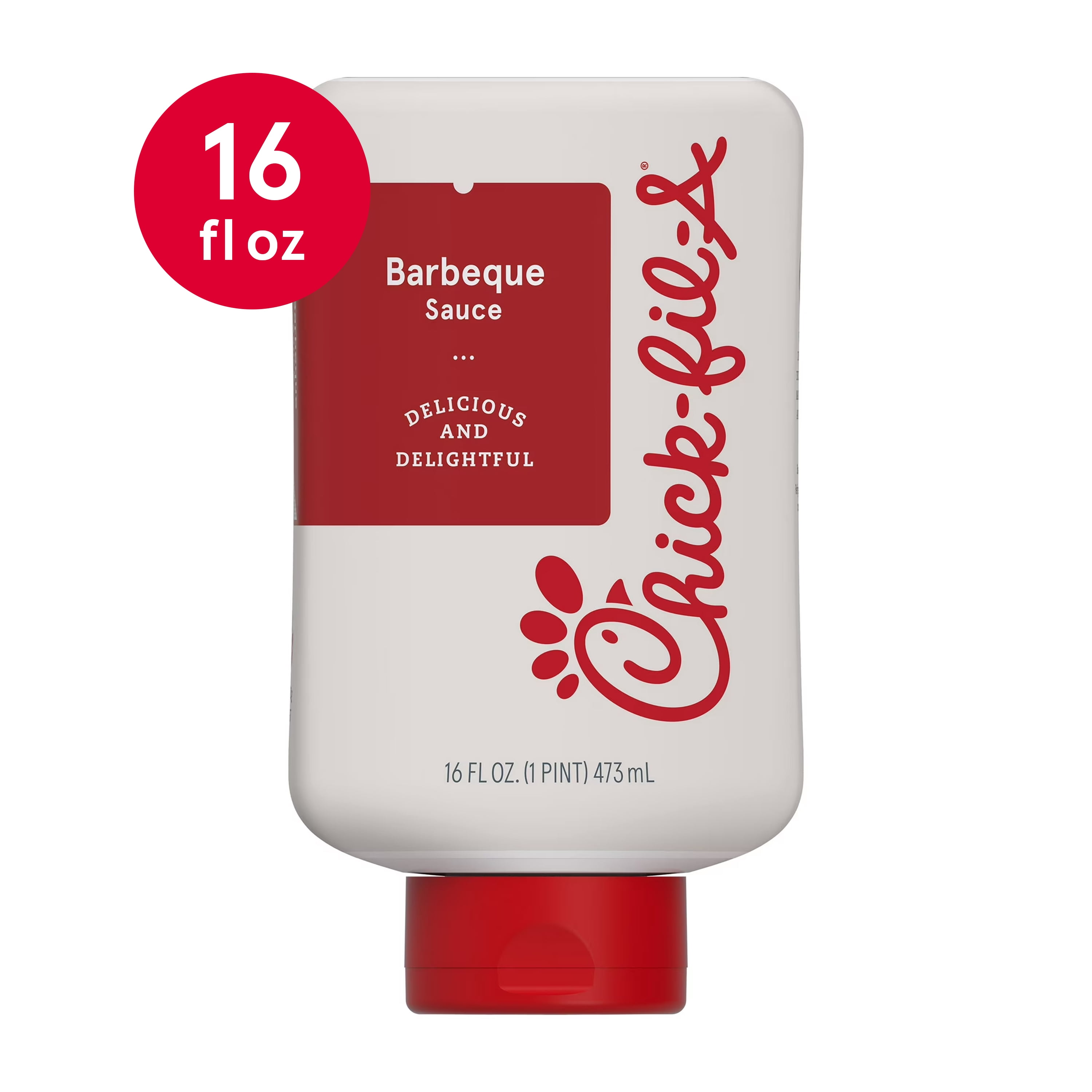 (2 pack) Chick-fil-A Barbeque Sauce, 16 fl oz Squeeze Bottle