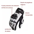 thumbnail image 4 of Guantes De Moto De Piel Fury-gan Con Protección, 4 of 7
