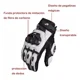 thumbnail image 4 of Guantes De Moto De Piel Fury-gan Con Protección, 4 of 7