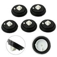 thumbnail image 3 of 5Pcs Rubber Diaphragm Gasket Replacement 28mm Fits All Siamp Ball Valve Inlet Fill Valve Diaphragm Washer Bottom Side Filling, 3 of 7