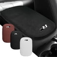 thumbnail image 2 of Reposabrazos de cuero de gamuza, cojín protector para reposabrazos, apoyabrazos automático para logotipo de la línea R para Volkswagen Golf 7 Passat VW Tiguan Mk7, 2 of 5