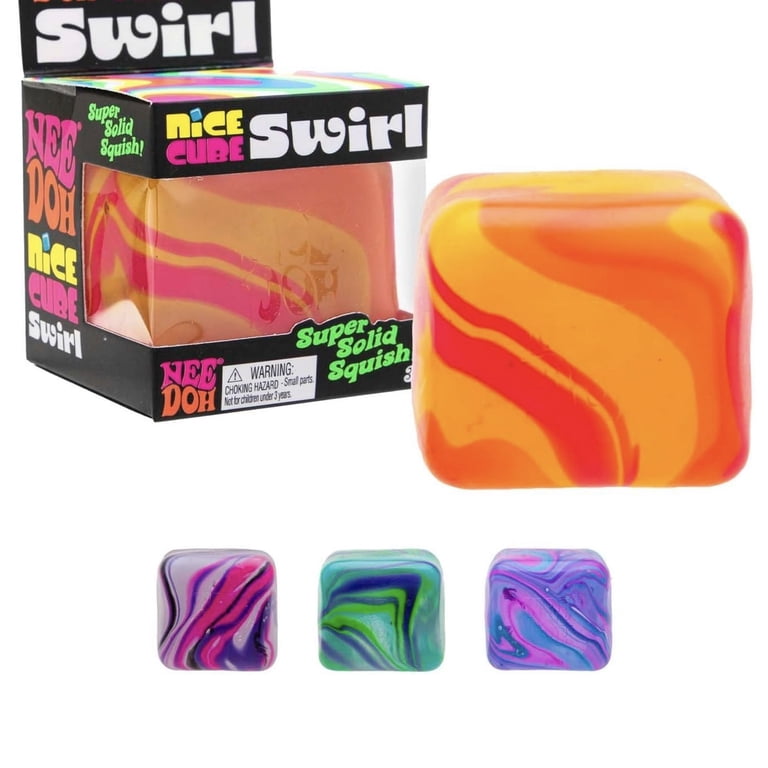 Nee Doh Nice Cube Swirl cube/ ball , stress reliver sensory fidget